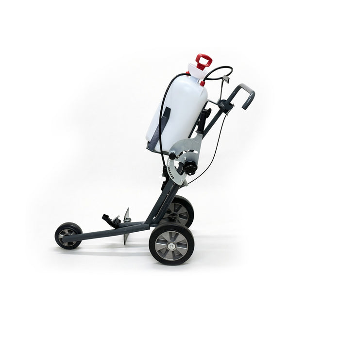Walk-Behind Cutting Cart for TMG-Q350, Adjustable Depth, Water Tank Included, TMG-QCART