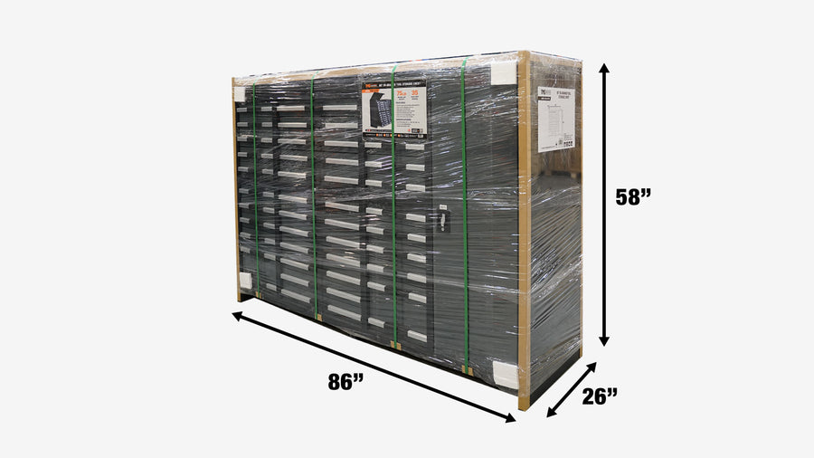 35 Drawer 85'' Tool Storage Chest (Discontinued – No Longer Available) TMG-SC35D