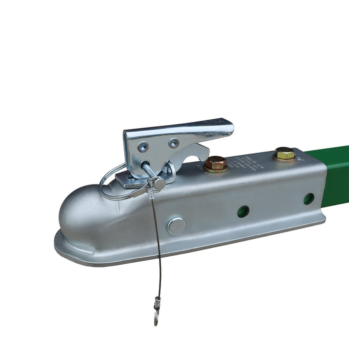 Convoyeur à bois de chauffage StanForge, moteur à essence 6,5 HP, tapis PVC de 12" de largeur, hauteur jusqu'à 10', attelage à boule de 2", SF-GFC12