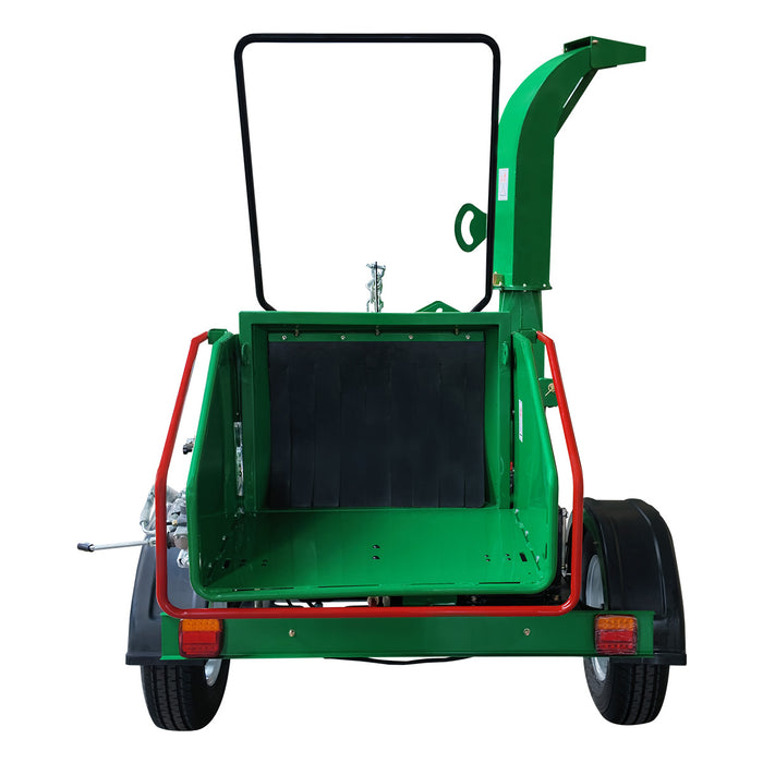 StanForge 6" Wood Chipper, 25HP V-Twin Gas Engine, Hydraulic Feeding, 2" Hitch Tow-Behind, SF-GWC25HP