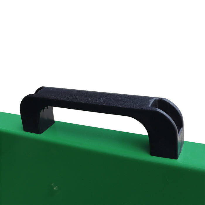 Déchiqueteuse à bois StanForge de 4 po, moteur à essence de 10 HP, goulotte d'éjection pivotante à 360°, remorquable avec attelage de 2 po, SF-GWC4L