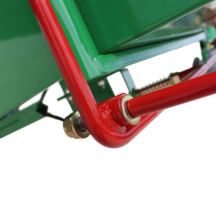 Déchiqueteuse à bois StanForge de 4 po, moteur à essence de 10 HP, goulotte d'éjection pivotante à 360°, remorquable avec attelage de 2 po, SF-GWC4L