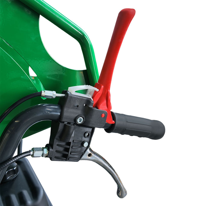 StanForge 4" Tracked Wood Chipper, 6.5HP Gas Engine, Dual Discharge Outlets, Adjustable deflector, SF-GWCT4L