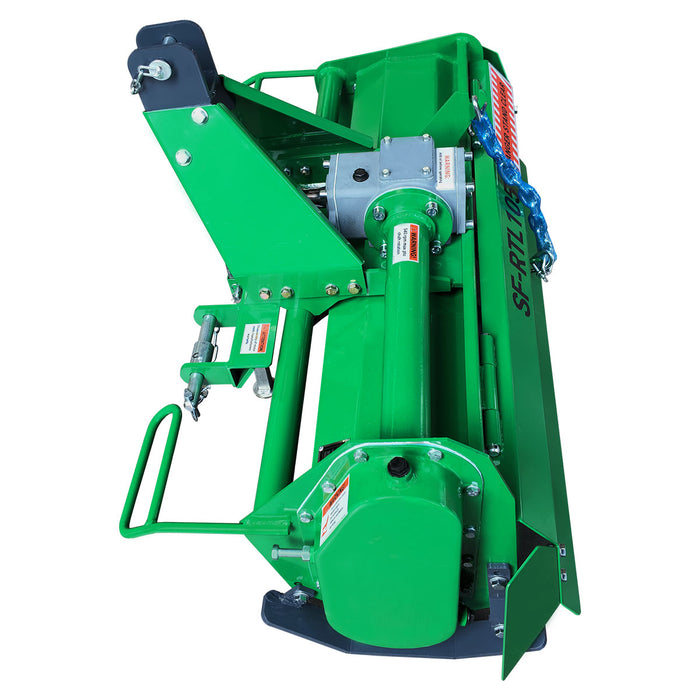 Motoculteur rotatif à prise de force 3 points StanForge 42", attelage de catégorie 1, 540 tr/min, tracteur de 15 à 35 ch, 20 dents robustes, SF-RTL105