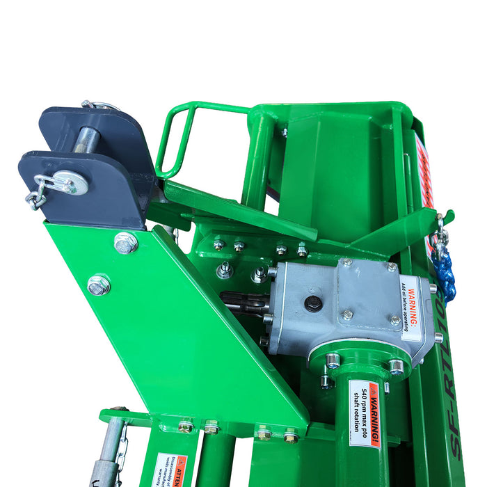 Motoculteur rotatif à prise de force 3 points StanForge 42", attelage de catégorie 1, 540 tr/min, tracteur de 15 à 35 ch, 20 dents robustes, SF-RTL105