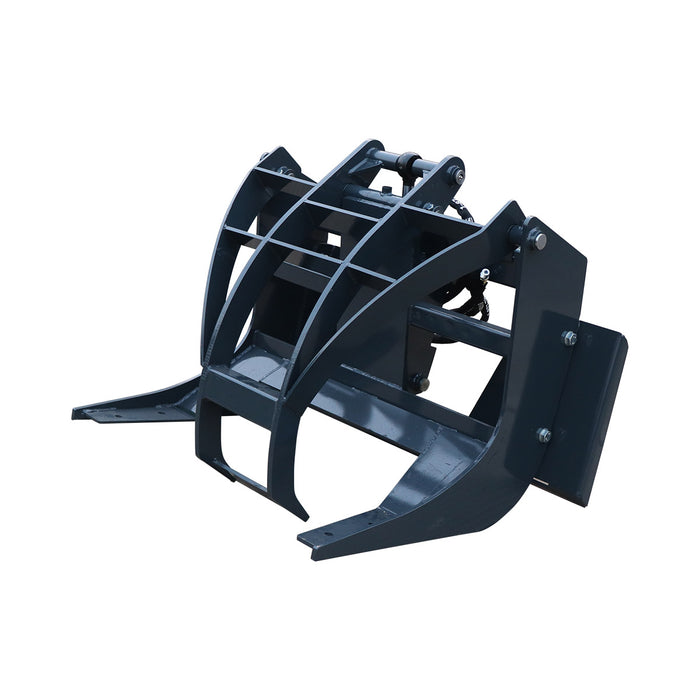 Stanforge 36" Skid Steer Log Grapple Attachment, 42" Claw Opening, 3300-lb Grapple Capacity, Universal Mount, SF-SLG36