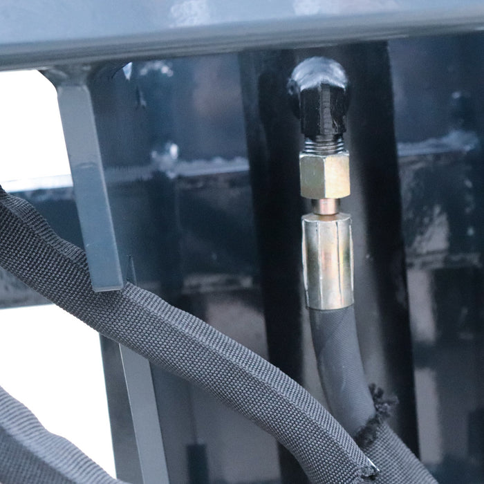 Stanforge 36" Skid Steer Log Grapple Attachment, 42" Claw Opening, 3300-lb Grapple Capacity, Universal Mount, SF-SLG36