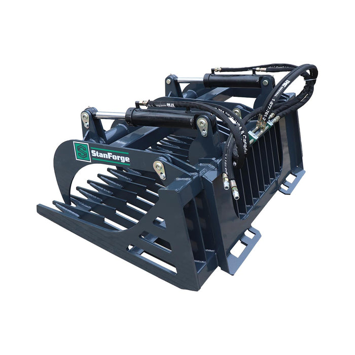 Stanforge 60" Skid Steer Skeleton Grapple Attachment, Universal Mount, SF-SSG60