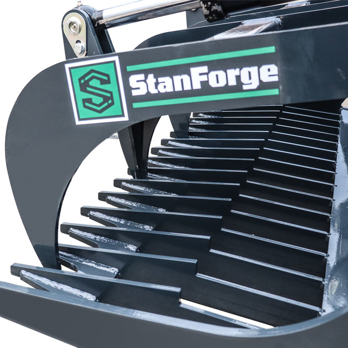 Stanforge 60" Skid Steer Skeleton Grapple Attachment, Universal Mount, SF-SSG60