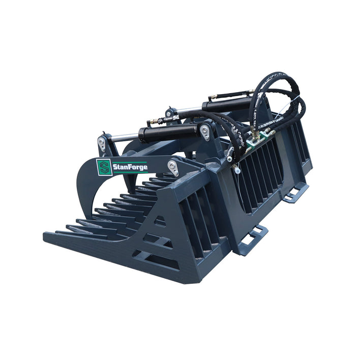 Stanforge 72" Skid Steer Skeleton Grapple Attachment, Universal Mount, SF-SSG72