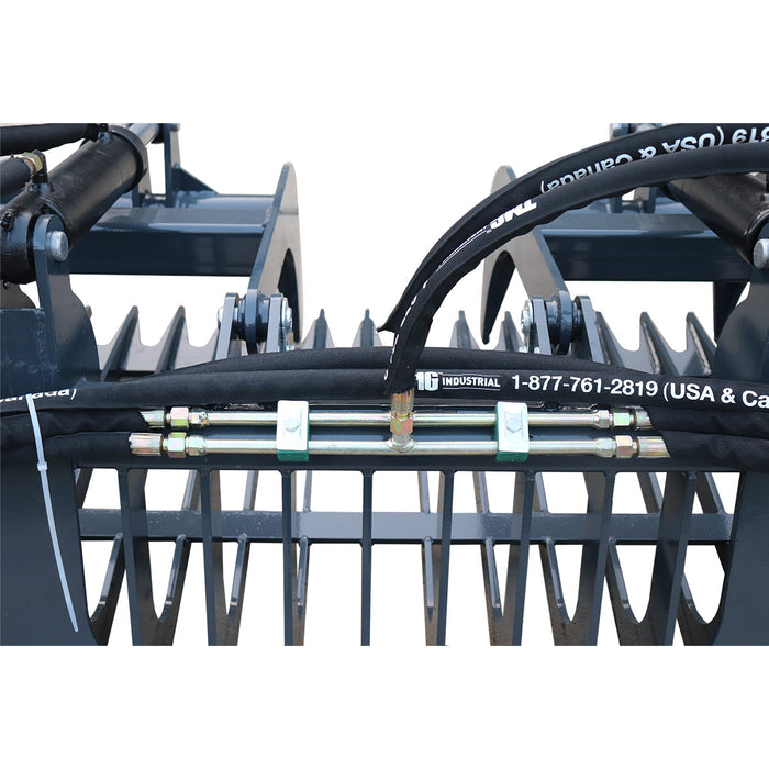 Stanforge 72" Skid Steer Skeleton Grapple Attachment, Universal Mount, SF-SSG72