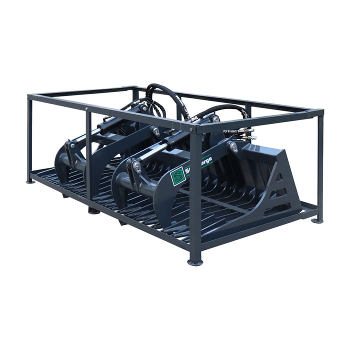 Stanforge 72" Skid Steer Skeleton Grapple Attachment, Universal Mount, SF-SSG72