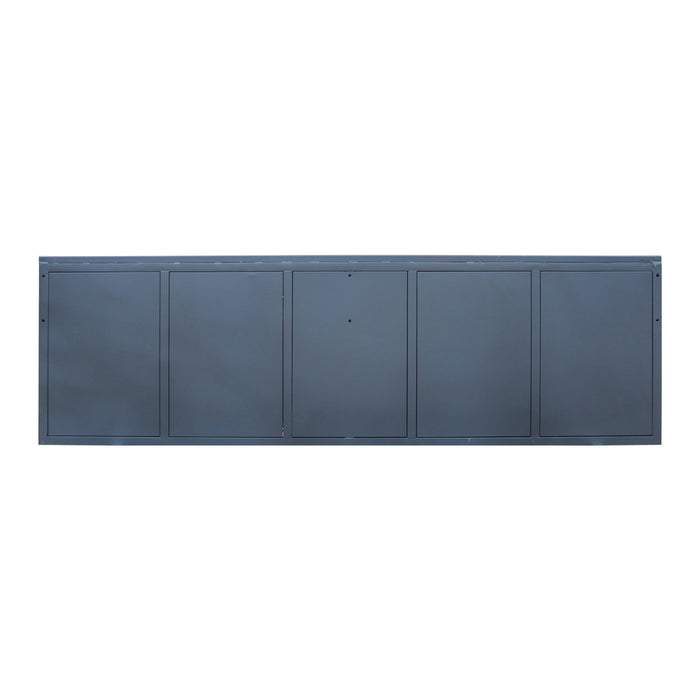 StanForge 10' Steel Tabletop Workbench, 30 Slide Drawers, All-in-one Welded Frame, SF-SWB30