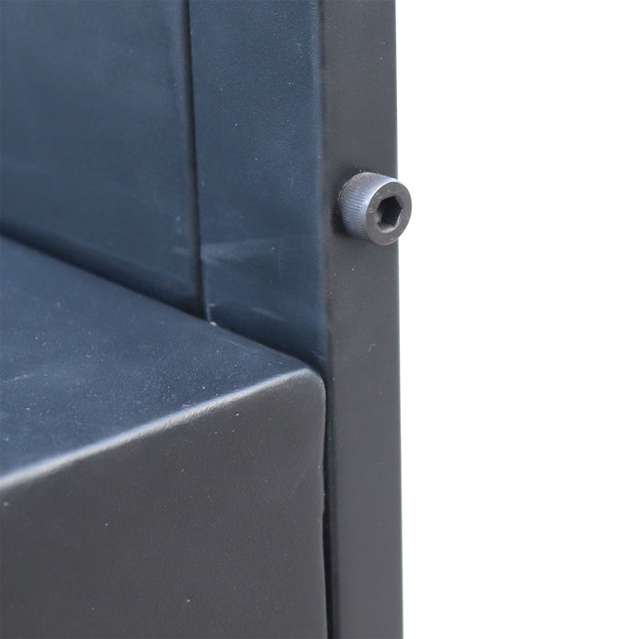 StanForge10' Steel Tabletop Workbench with Pegboard, 30 Slide Drawers, All-in-one Welded Frame, SF-SWB30P