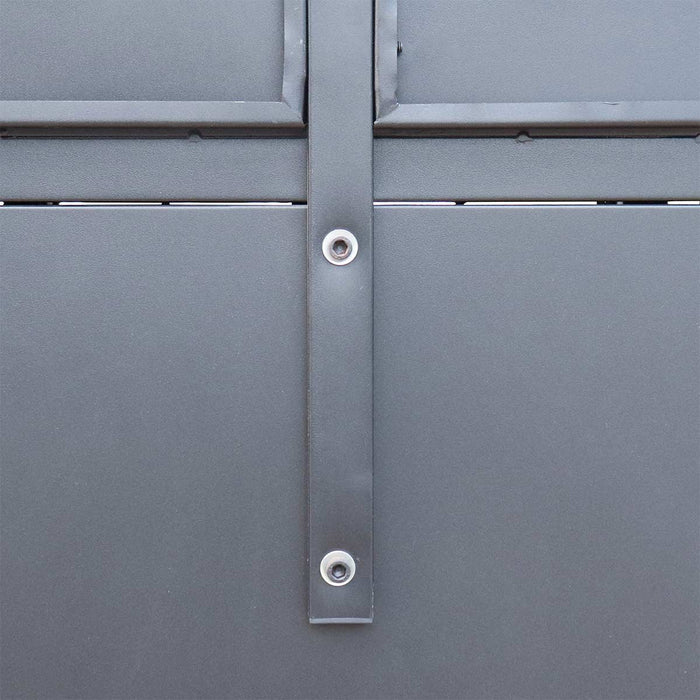 StanForge10' Steel Tabletop Workbench with Pegboard, 30 Slide Drawers, All-in-one Welded Frame, SF-SWB30P