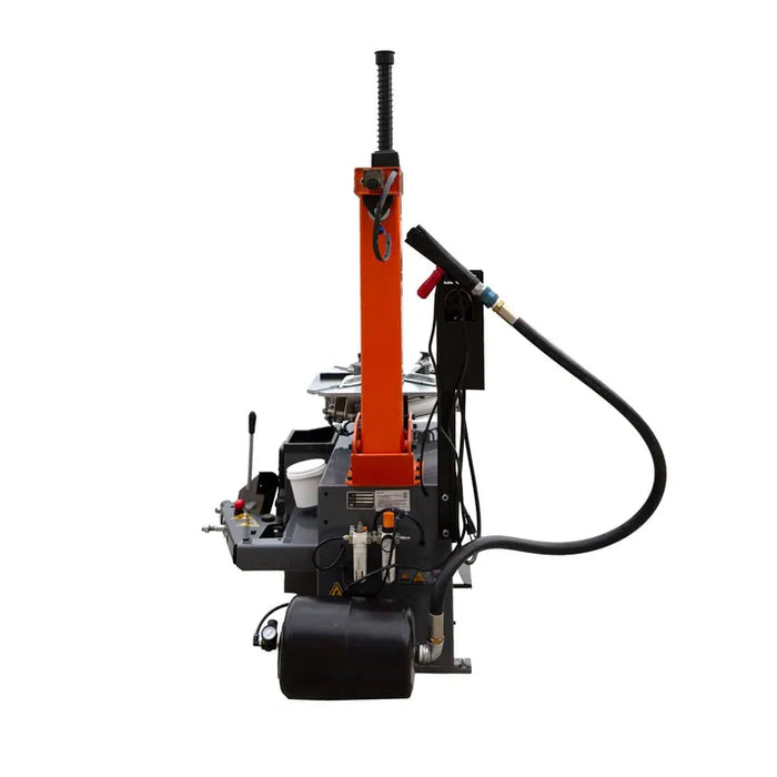 TMG-TC28A tire changer, pneumatic assist arm, 14"-28" rim clamping
