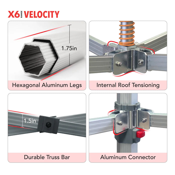 10' x 10' Custom Printed Pop-up Tent Canopy
