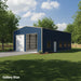 Snow Series 25' x 30' x 14' commercial warehouse steel building 50 PSF snow rated TMG-MS253014-SR50