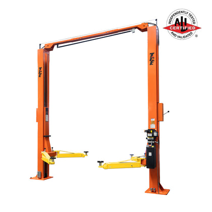 ALI Certified 10,000 lb Two-Post Overhead Auto Lift, Symmetric Arms, 79" Lift Height, 144" Cross Beam TMG-TO2593 (Discontinued, No Longer Available)