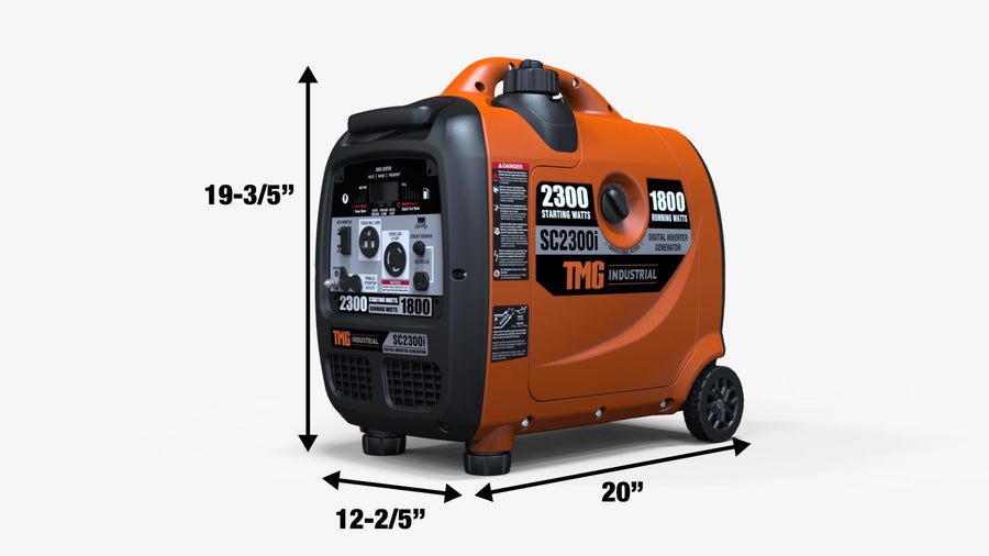 2300 Watt Digital Inverter Gasoline Generator (Discontinued – No Longer Available) TMG-2300GI
