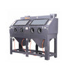 235 Gallon/880L Commercial Cabinet Sandblaster, Dual Station Side-by-Side, Vacuum System, Oversized Window TMG-ABC88