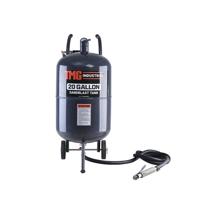 20 Gallon Pressure Abrasive Sandblasters, 6-25 CFM TMG-ABT20