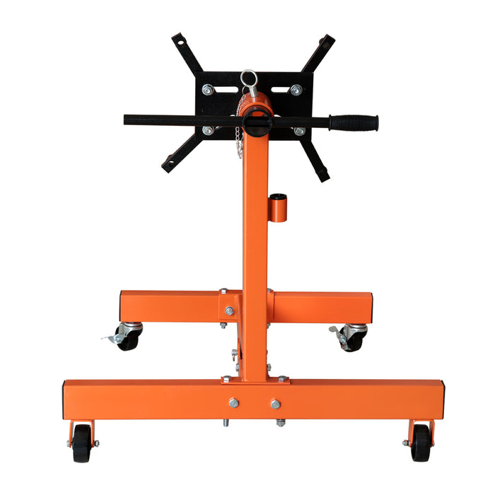 TMG Industrial 1500-lb Rotating Engine Stand, 4 Adjustable Arms, 360°