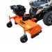 40-inch ATV/UTV front-mount flail mower with 10 HP gas engine, 40 Y blades and universal mount plate