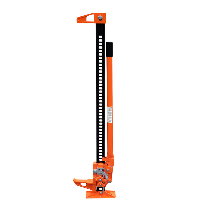 TMG Industrial 48” Off-Road Farm Jack, 3 Ton (6000 lb) Lifting Capacity, 5” to 40” Lift Height, TMG-AJF48