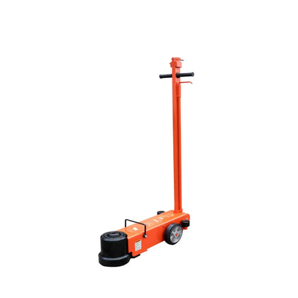 50 Ton Air Hydraulic Two Stage Truck Jack, 25 Ton Self-Retracting Ram, Adjustable 90°-180°, TMG-AJT50