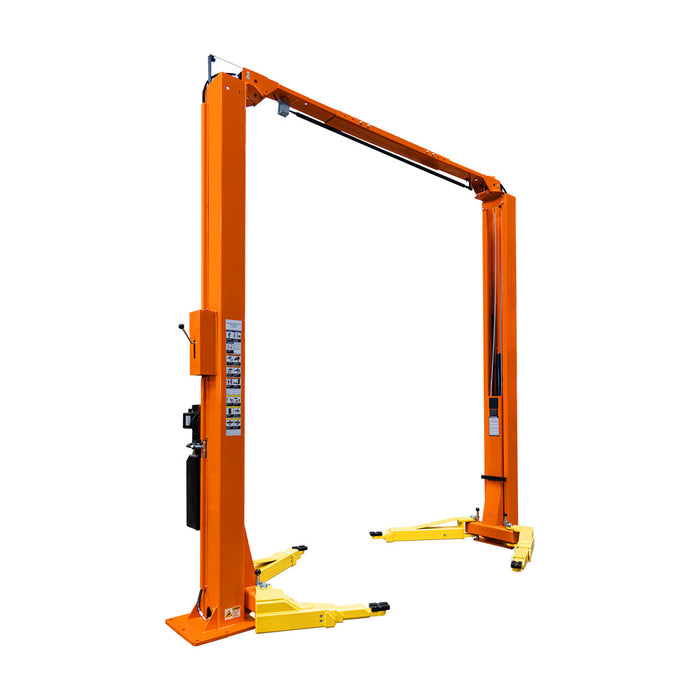ALI Certified 10,000 lb Two-Post Overhead Auto Lift, Asymmetric/Symmetric Arms, 79" Lift Height, 144" Cross Beam, TMG-ALT120
