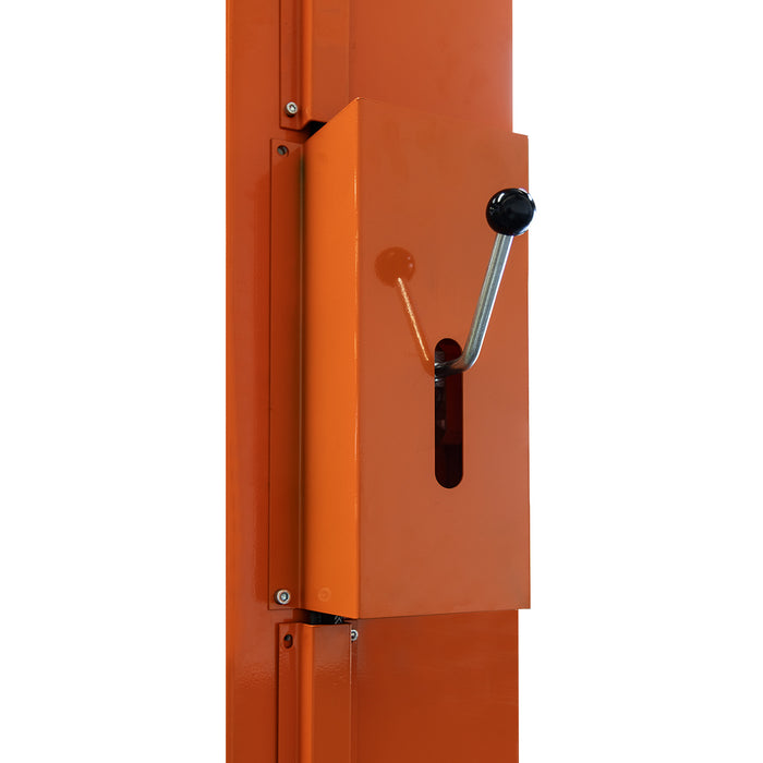 ALI Certified 10,000 lb Two-Post Overhead Auto Lift, Asymmetric/Symmetric Arms, 79" Lift Height, 166" Cross Beam, TMG-ALT128