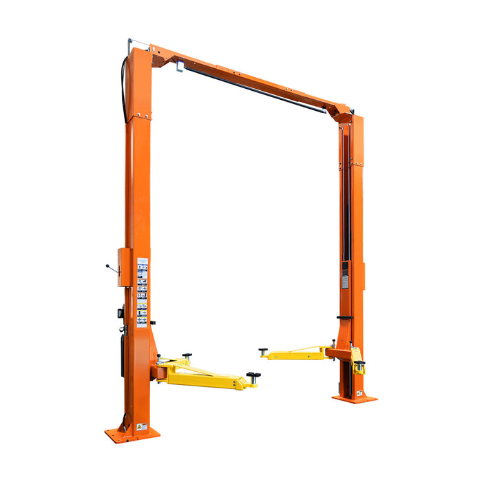 ALI Certified 10,000 lb Two-Post Overhead Auto Lift, Symmetric Arms, 79" Lift Height, 166" Cross Beam, TMG-ALT138