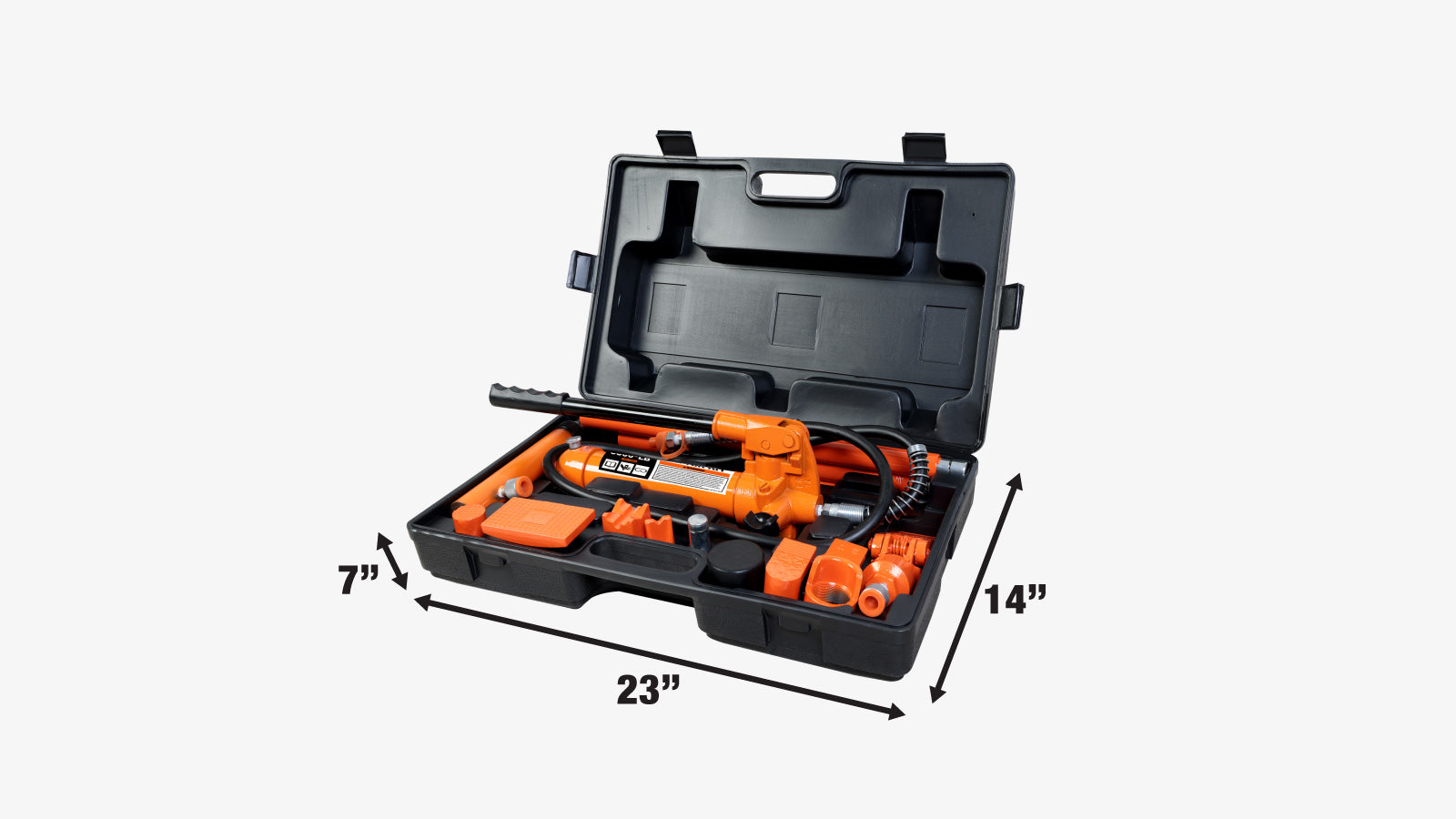 TMG Industrial 4 Ton Auto Body Repair Kit, 11”-16” Ram Height Range, TMG-ARB04-specifications-image