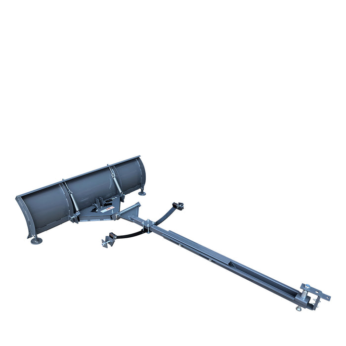 Lame de chasse-neige pour VTT de 150 cm, réglage gauche/droite de 30°, bord d'attaque remplaçable, TMG-ASB60