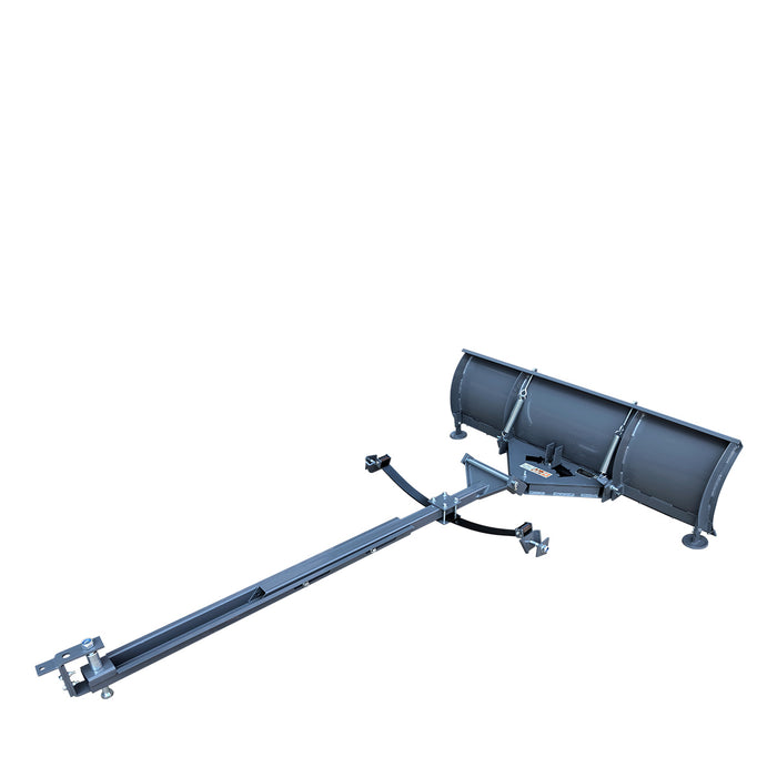 Lame de chasse-neige pour VTT de 150 cm, réglage gauche/droite de 30°, bord d'attaque remplaçable, TMG-ASB60