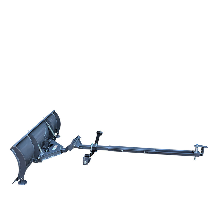 Lame de chasse-neige pour VTT de 150 cm, réglage gauche/droite de 30°, bord d'attaque remplaçable, TMG-ASB60