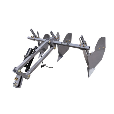 51" ATV Tow-Behind Potato Ridger Row Hiller Furrower, 3 Plow Bodies, 24" Furrow, 2" Ball Hitch, TMG-ATR50