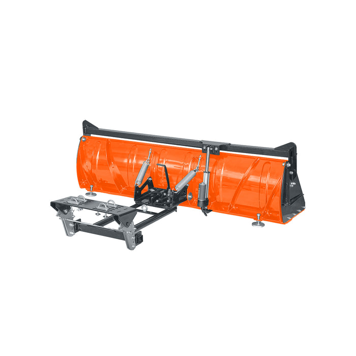 59" ATV/UTV 3-in-1 Snow Bucket Plow, Electric Actuator, Universal Mount Plate, TMG-ATS60