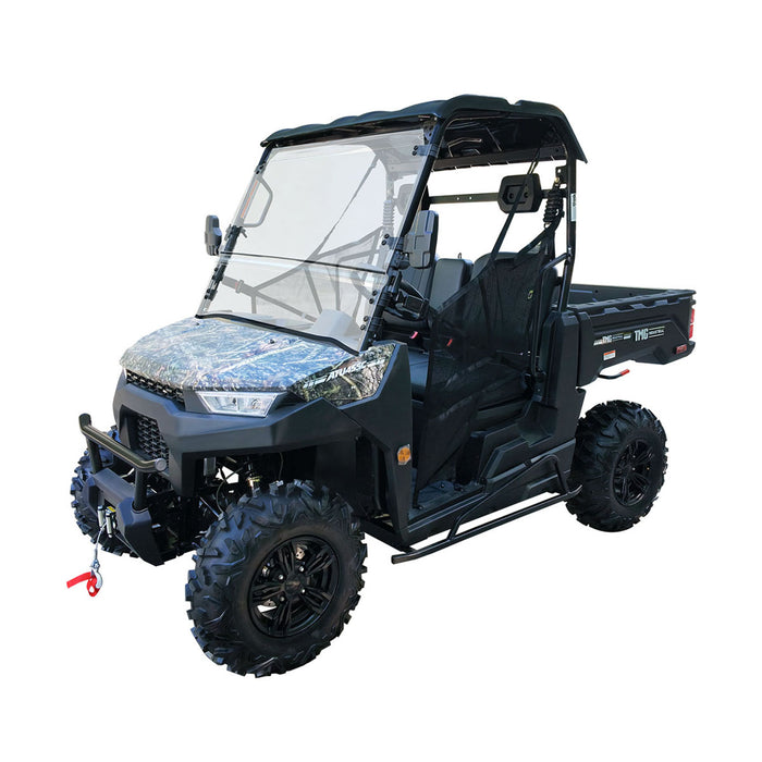 UTV/côte-à-côte de 352 cm³ avec 4x4 à la demande, banquette avec appuie-têtes, différentiel blocable, attelage de remorque et treuil de 3000 lb TMG-ATU455