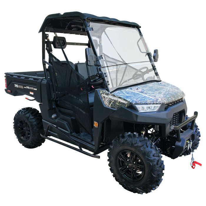 UTV/côte-à-côte de 352 cm³ avec 4x4 à la demande, banquette avec appuie-têtes, différentiel blocable, attelage de remorque et treuil de 3000 lb TMG-ATU455