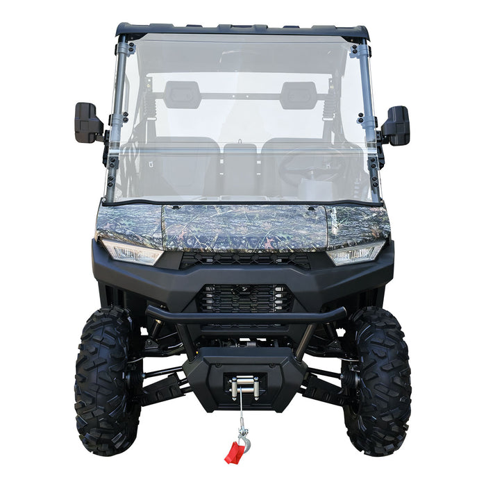 UTV/côte-à-côte de 352 cm³ avec 4x4 à la demande, banquette avec appuie-têtes, différentiel blocable, attelage de remorque et treuil de 3000 lb TMG-ATU455