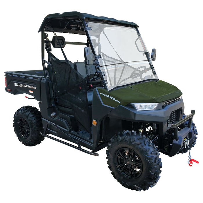 UTV/côte-à-côte de 352 cm³ avec 4x4 à la demande, banquette avec appuie-têtes, différentiel blocable, attelage de remorque et treuil de 3000 lb TMG-ATU455