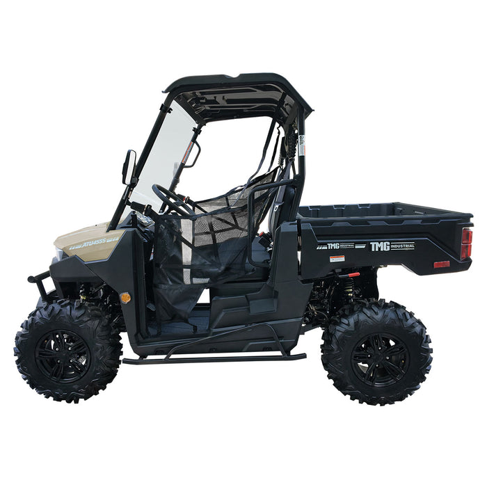 UTV/côte-à-côte de 352 cm³ avec 4x4 à la demande, banquette avec appuie-têtes, différentiel blocable, attelage de remorque et treuil de 3000 lb TMG-ATU455