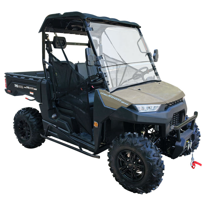 UTV/côte-à-côte de 352 cm³ avec 4x4 à la demande, banquette avec appuie-têtes, différentiel blocable, attelage de remorque et treuil de 3000 lb TMG-ATU455