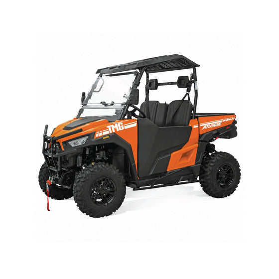 493cc UTV / Side-by-Side with On-Demand 4WD, EPS, 2 Seats with Headrests, Locking Differential, Trailer Hitch, and 3000 lb winch TMG-ATU565