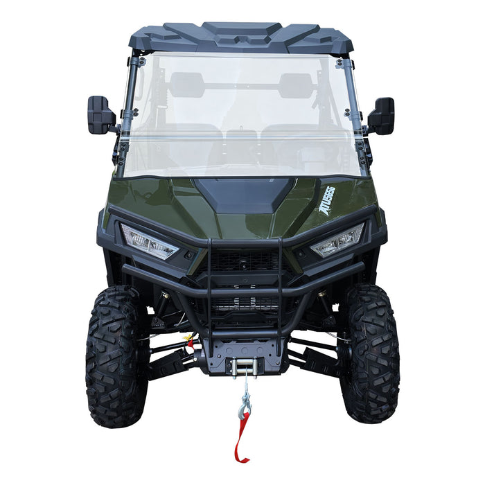 493cc UTV / Side-by-Side with On-Demand 4WD, EPS, 2 Seats with Headrests, Locking Differential, Trailer Hitch, and 3000 lb winch TMG-ATU565