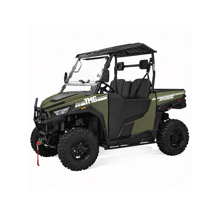 493cc UTV / Side-by-Side with On-Demand 4WD, EPS, 2 Seats with Headrests, Locking Differential, Trailer Hitch, and 3000 lb winch TMG-ATU565