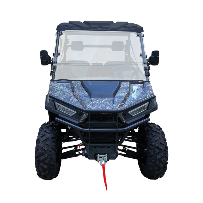 585cc UTV / Side-by-Side with On-Demand 4WD, EPS, CVTech Transmission, 2 Seats with Headrests, Locking Differentials, and Trailer Hitch TMG-ATU765