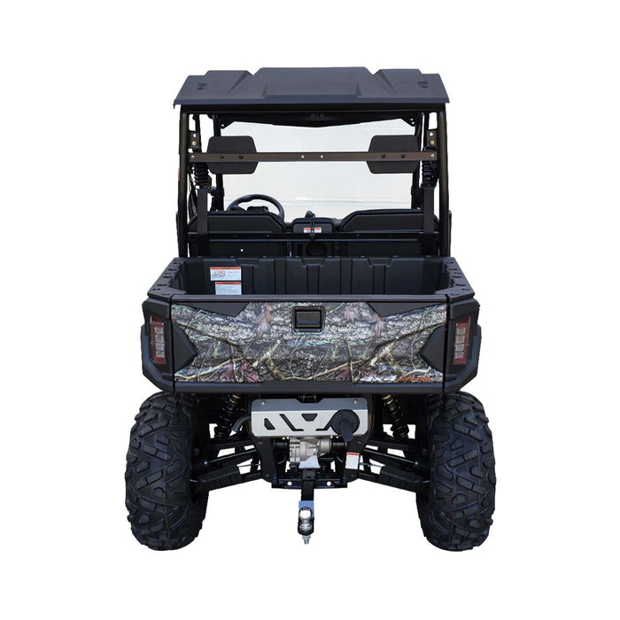 UTV / Côte à Côte de 585 cm³ avec 4x4 à la demande, EPS, transmission CVTech, 2 sièges avec appuie-tête, différentiels autobloquants et attelage de remorque TMG-ATU765